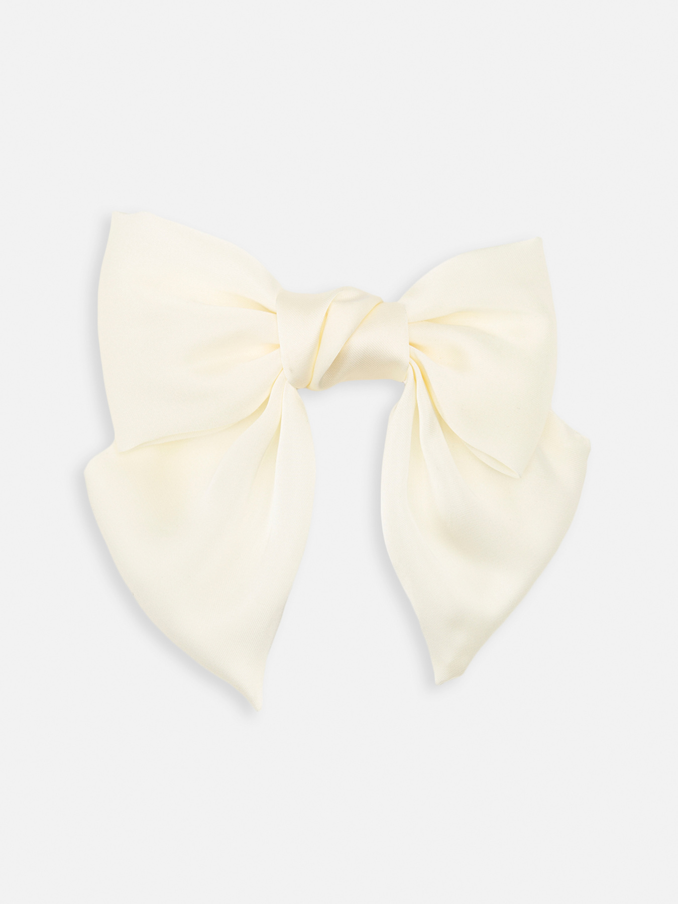 Бант для волос девочки цвет молочный ЦБ-00270259 YUKI модель ЦБ-00270259 Фото