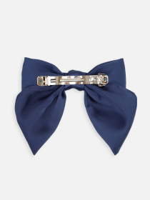 Бант для дівчинки колір синій ЦБ-00270262 YUKI модель ЦБ-00270262 Фото