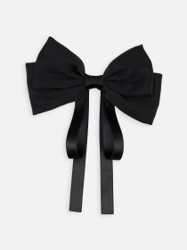 Бант для девочки цвет черный ЦБ-00270263 YUKI модель ЦБ-00270263 Фото