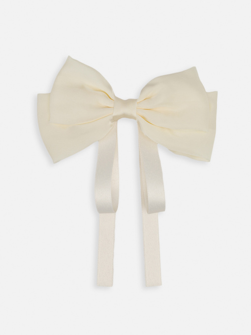 Бант для дівчинки  колір молочний ЦБ-00270265 YUKI модель ЦБ-00270265 Фото