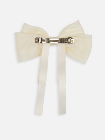 Бант для девочки  цвет молочный ЦБ-00270265 YUKI модель ЦБ-00270265 Фото