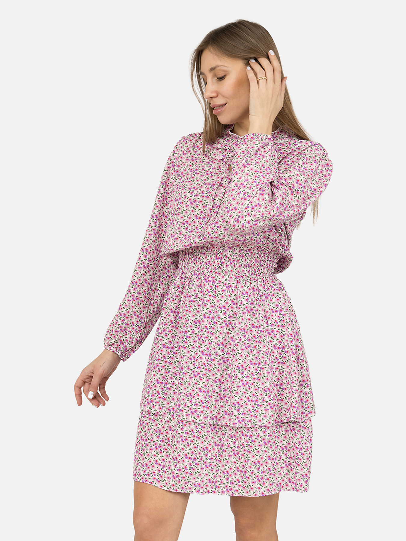 Платье мини YUKI модель ЦБ-00270134 Фото