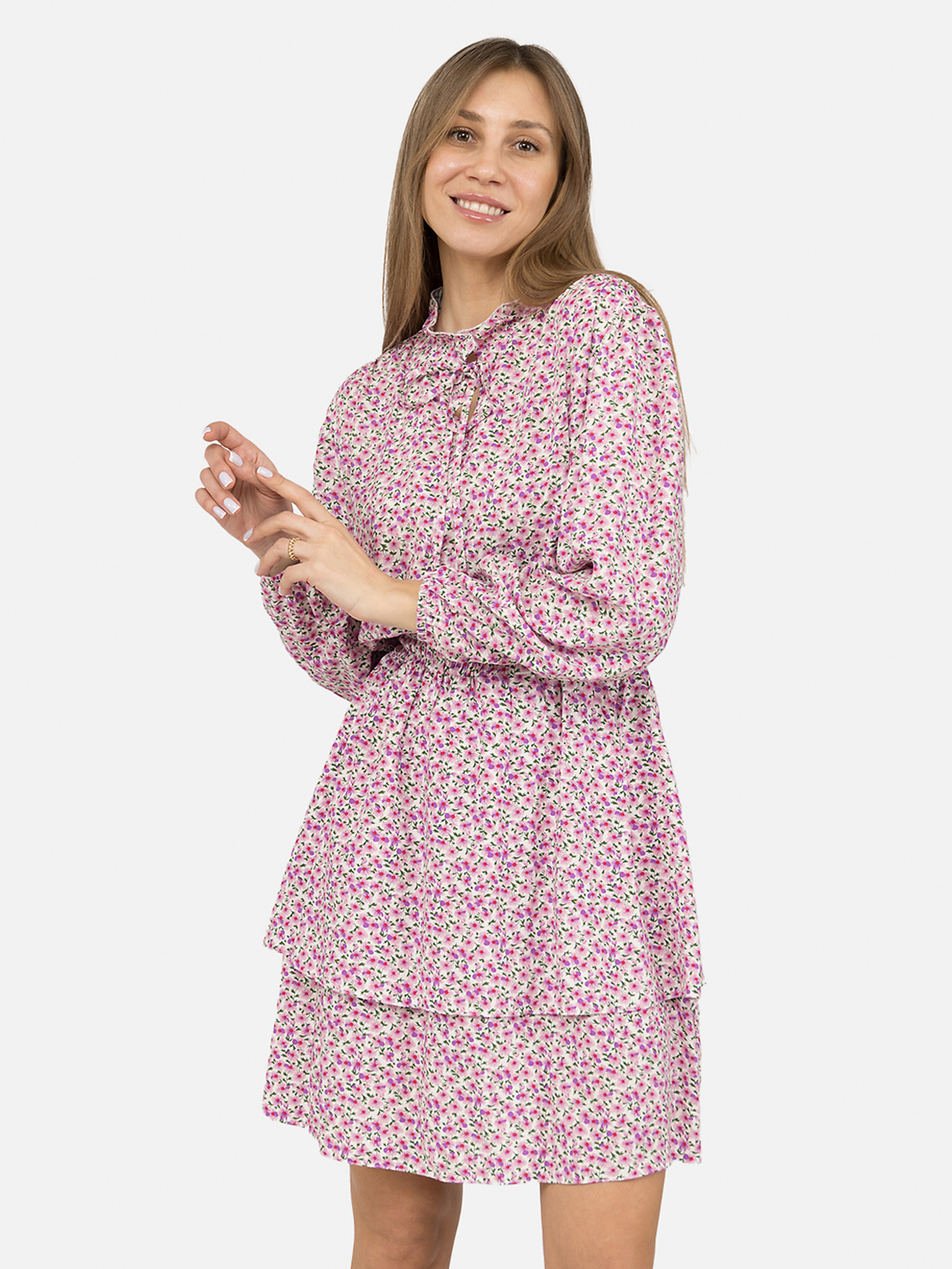 Платье мини YUKI модель ЦБ-00270134 Фото