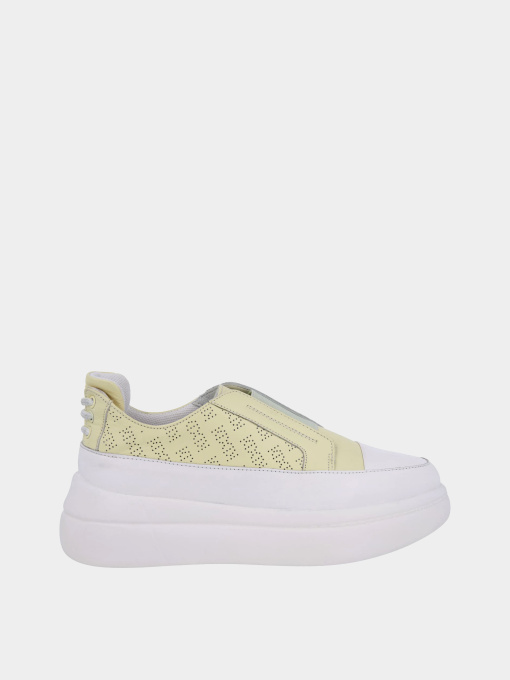 Кеды низкие Keddo модель 827216/12-05E-yellow/white Фото