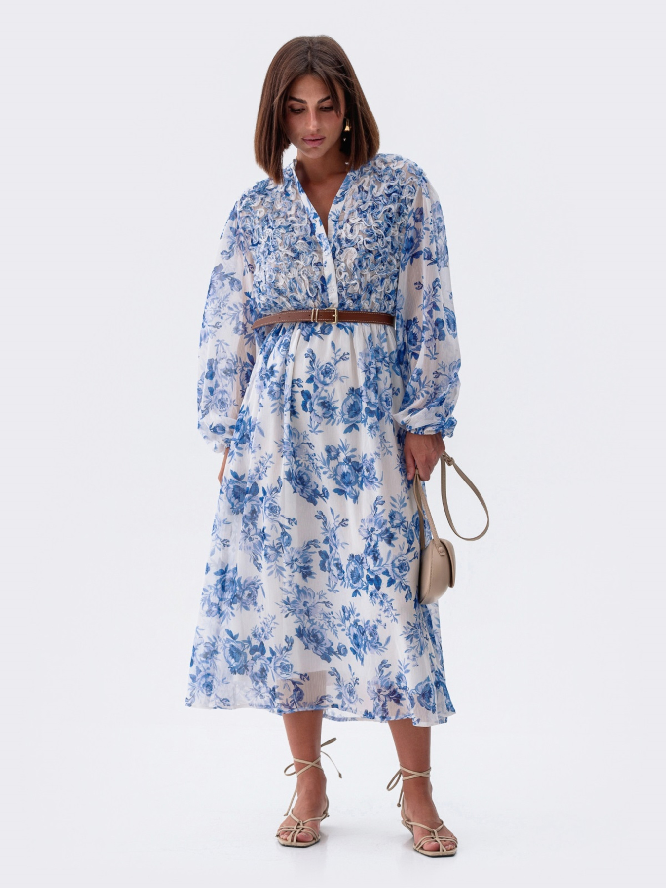 Платье миди Dressa модель 69048 Фото