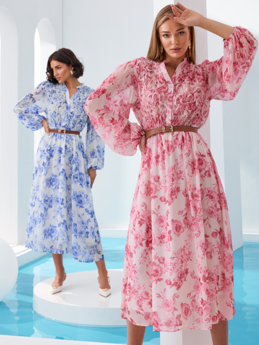 Платье миди Dressa модель 70119 Фото