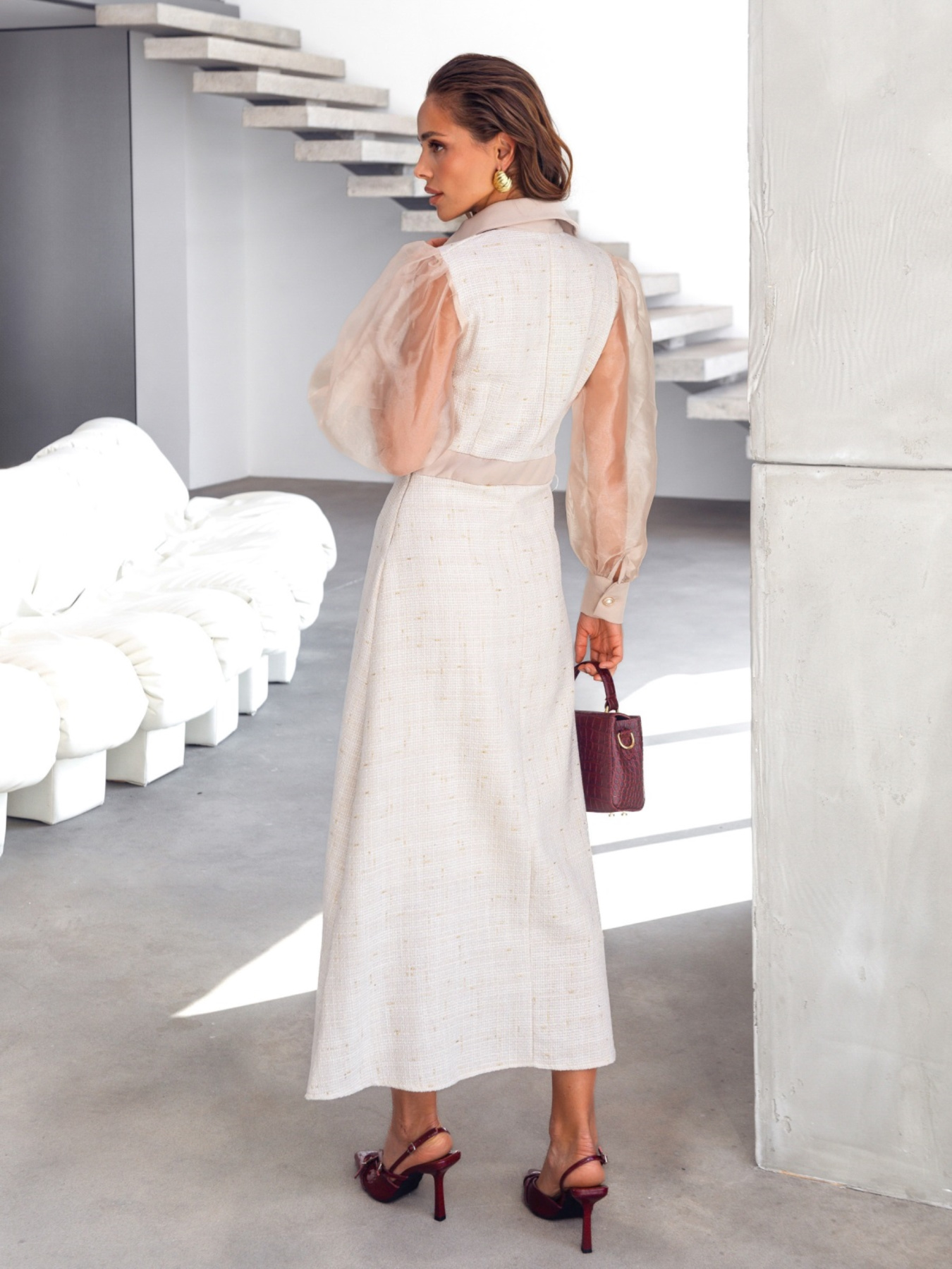 Платье миди Dressa модель 70592 Фото