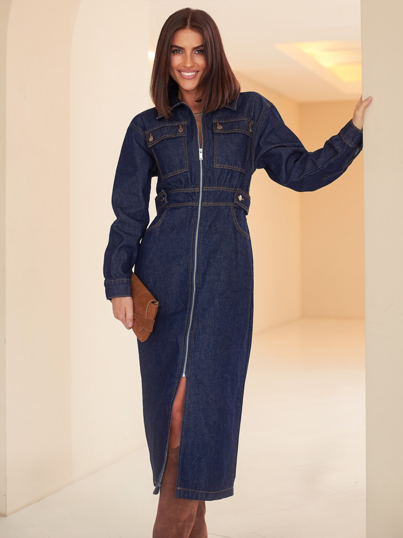 Сукня міді Dressa модель 71323 Фото