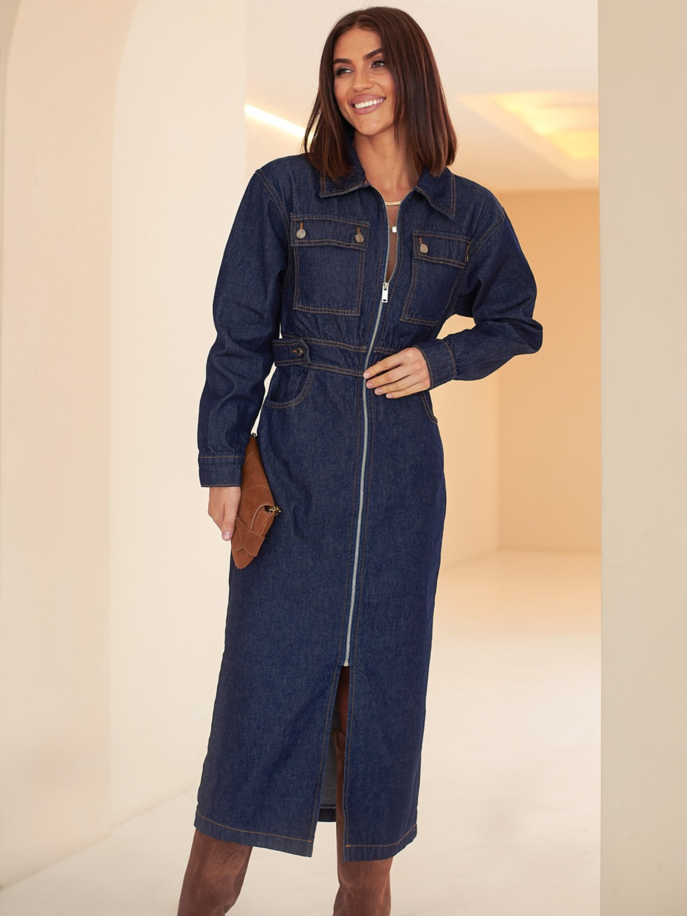 Сукня міді Dressa модель 71323 Фото