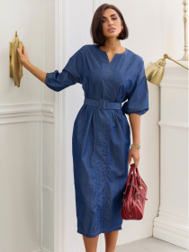 Платье миди Dressa модель 72913 Фото