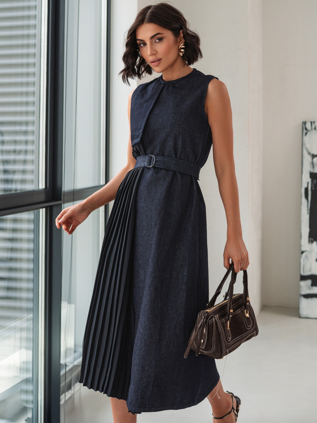 Платье миди Dressa модель 72917 Фото