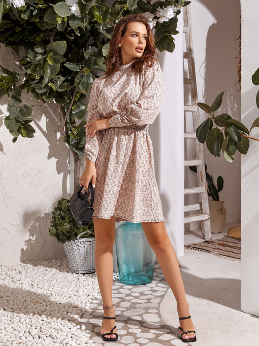 Платья ISSA Plus модель SA-280_beige Фото