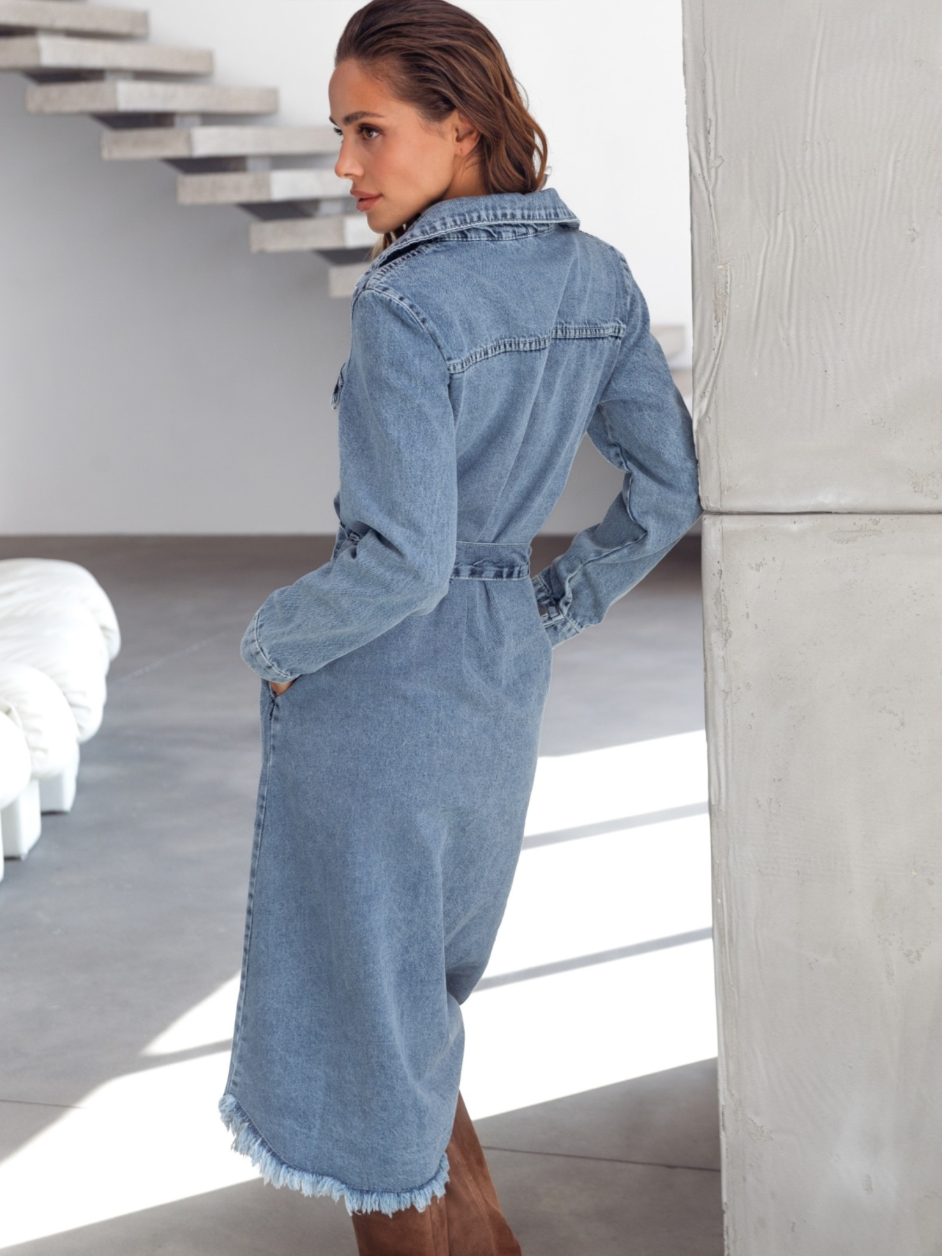 Платье миди Dressa модель 67565 Фото