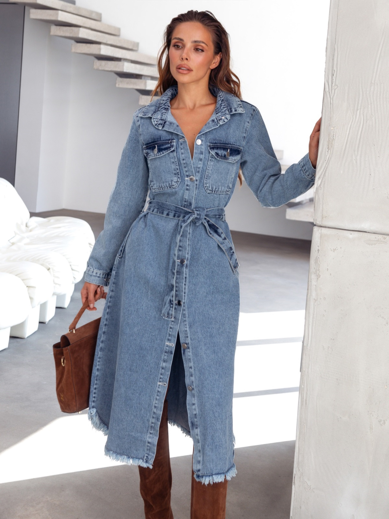 Платье миди Dressa модель 67565 Фото