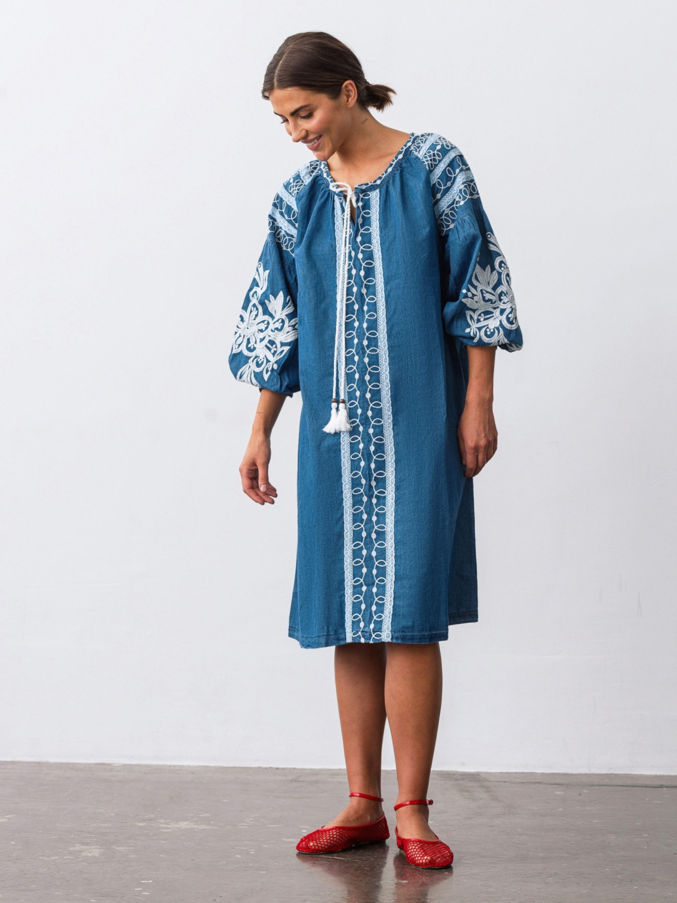 Платье миди Dressa модель 69683 Фото