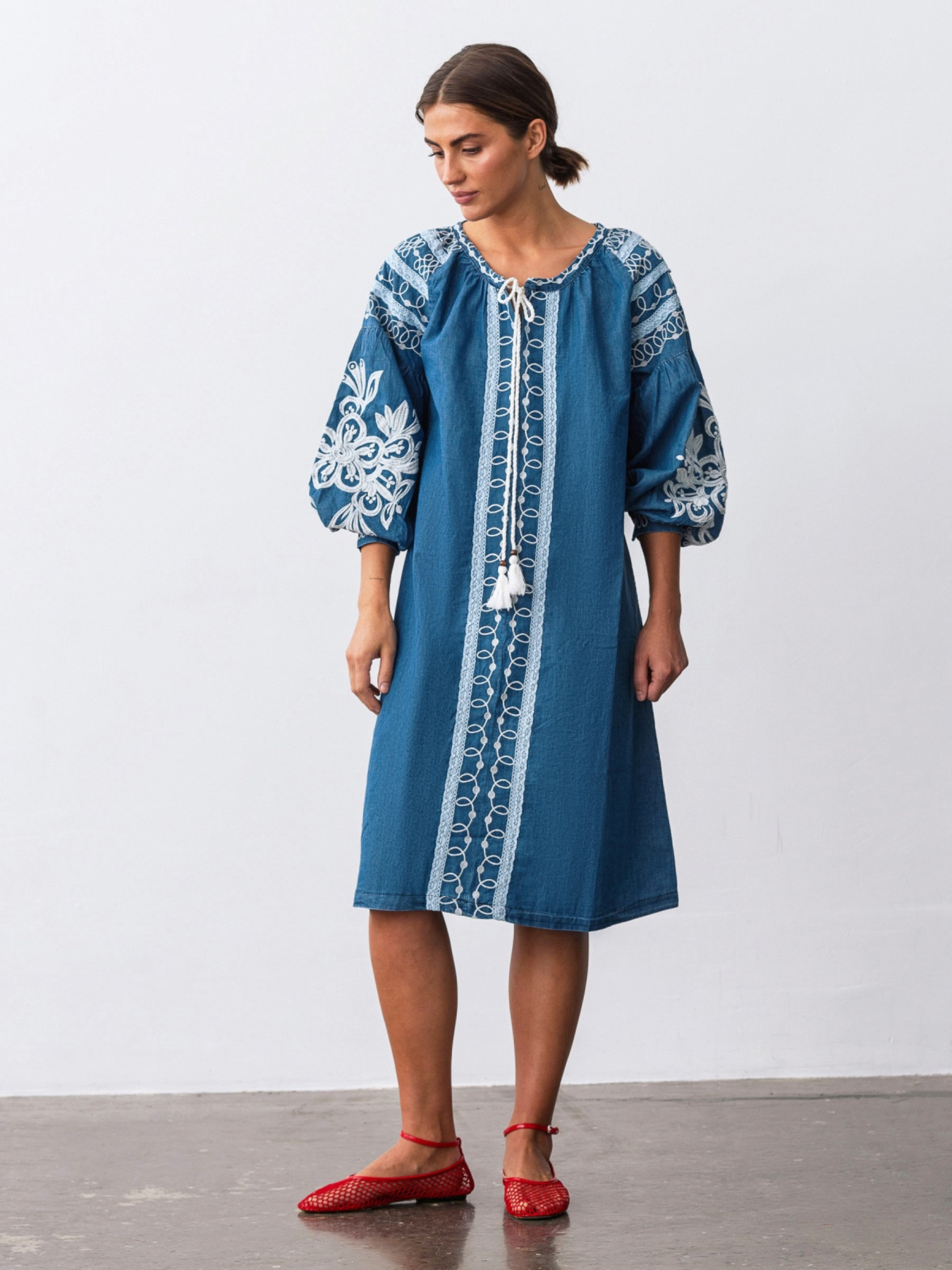 Платье миди Dressa модель 69683 Фото