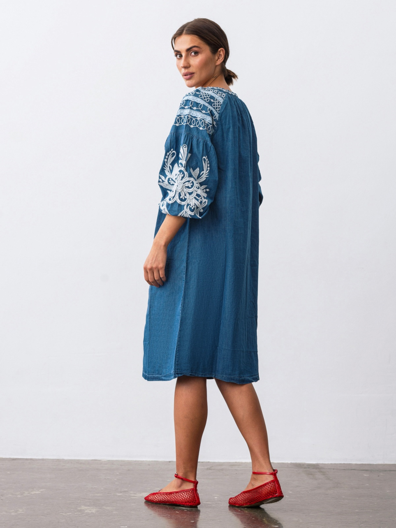 Платье миди Dressa модель 69683 Фото