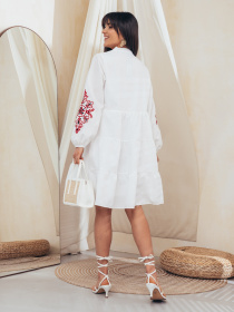 Вышитое платье Dressa модель 58743 Фото