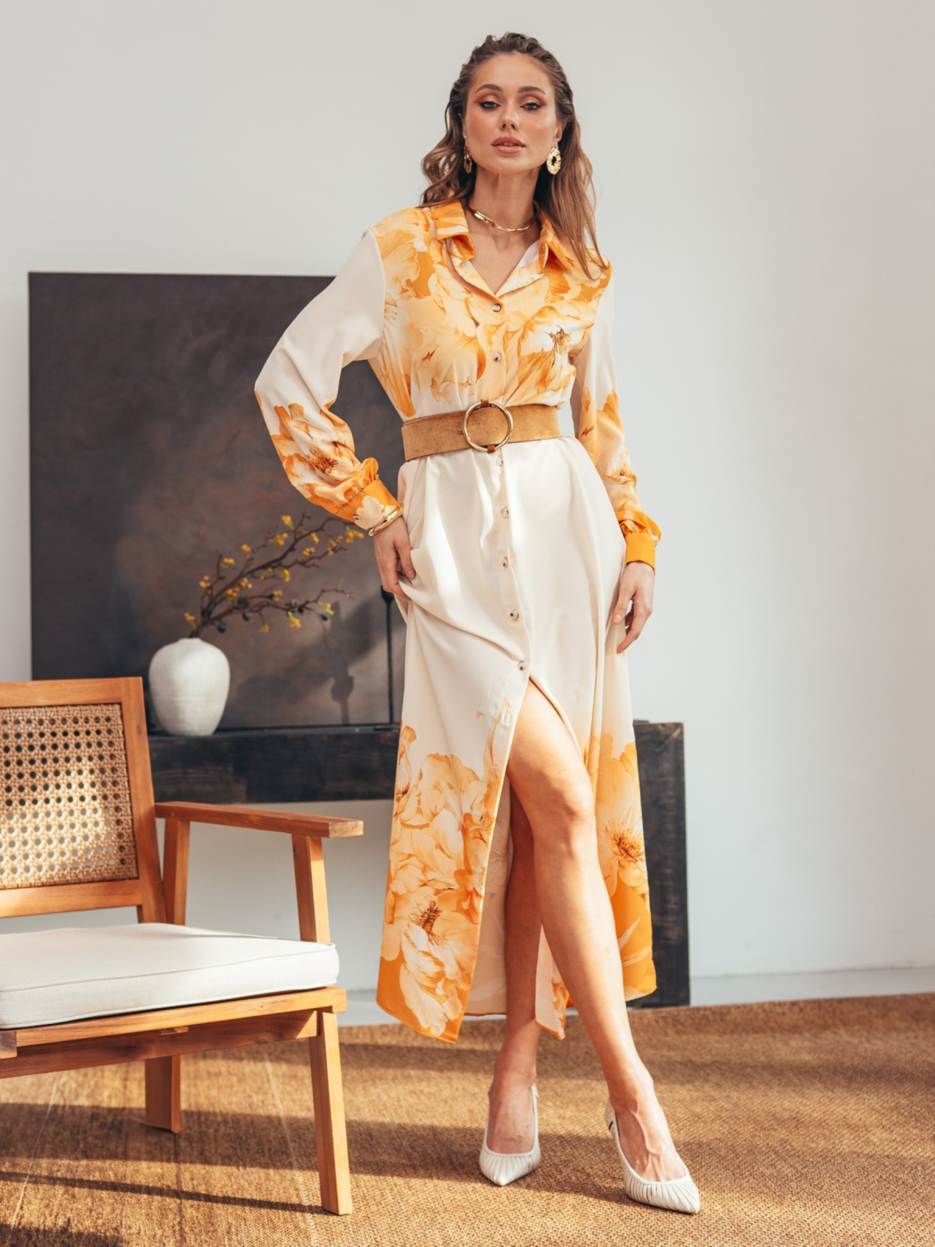 Платье макси Dressa модель 73658 Фото