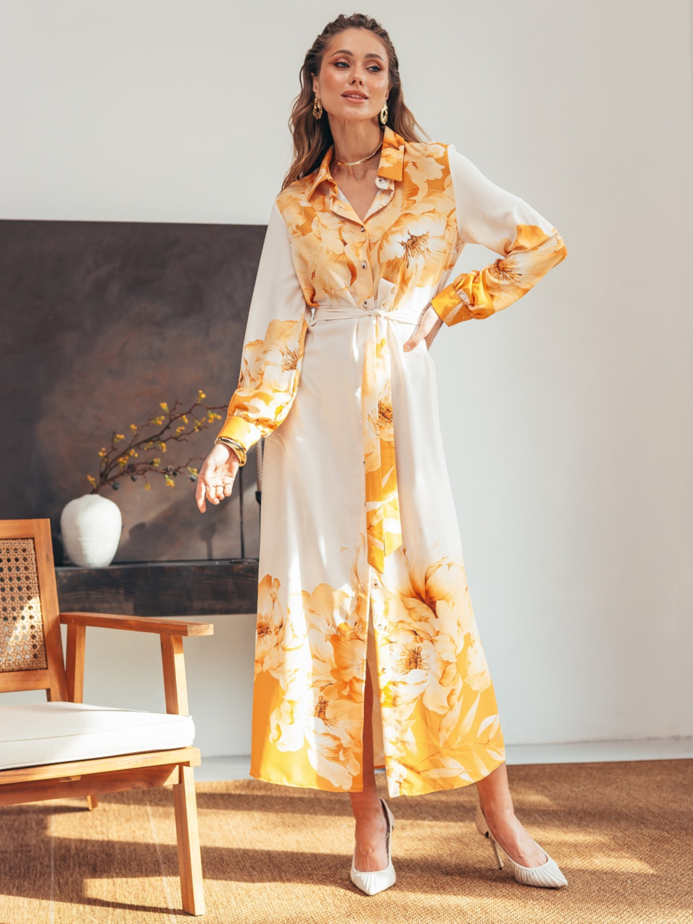 Платье макси Dressa модель 73658 Фото