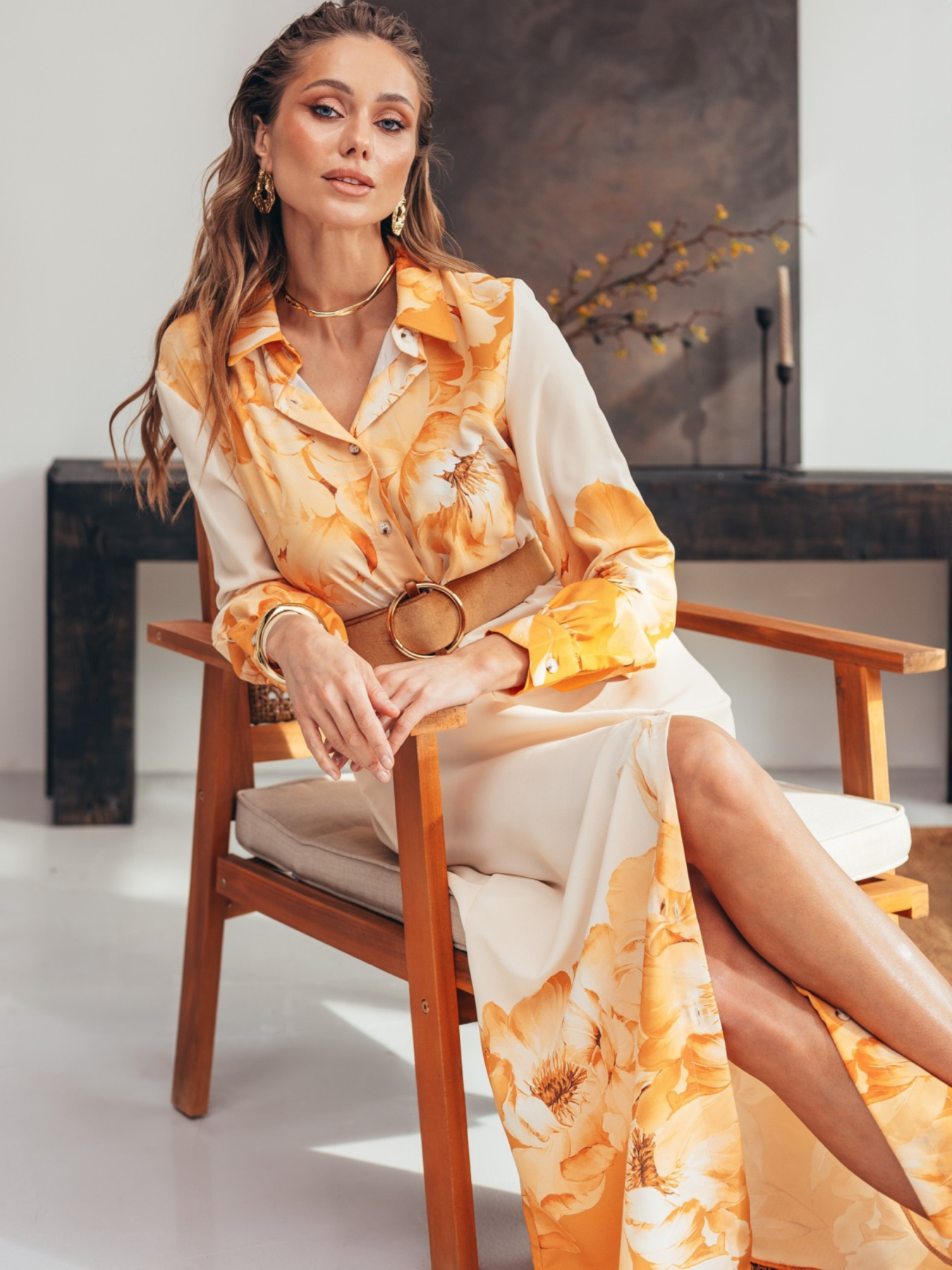 Платье макси Dressa модель 73658 Фото