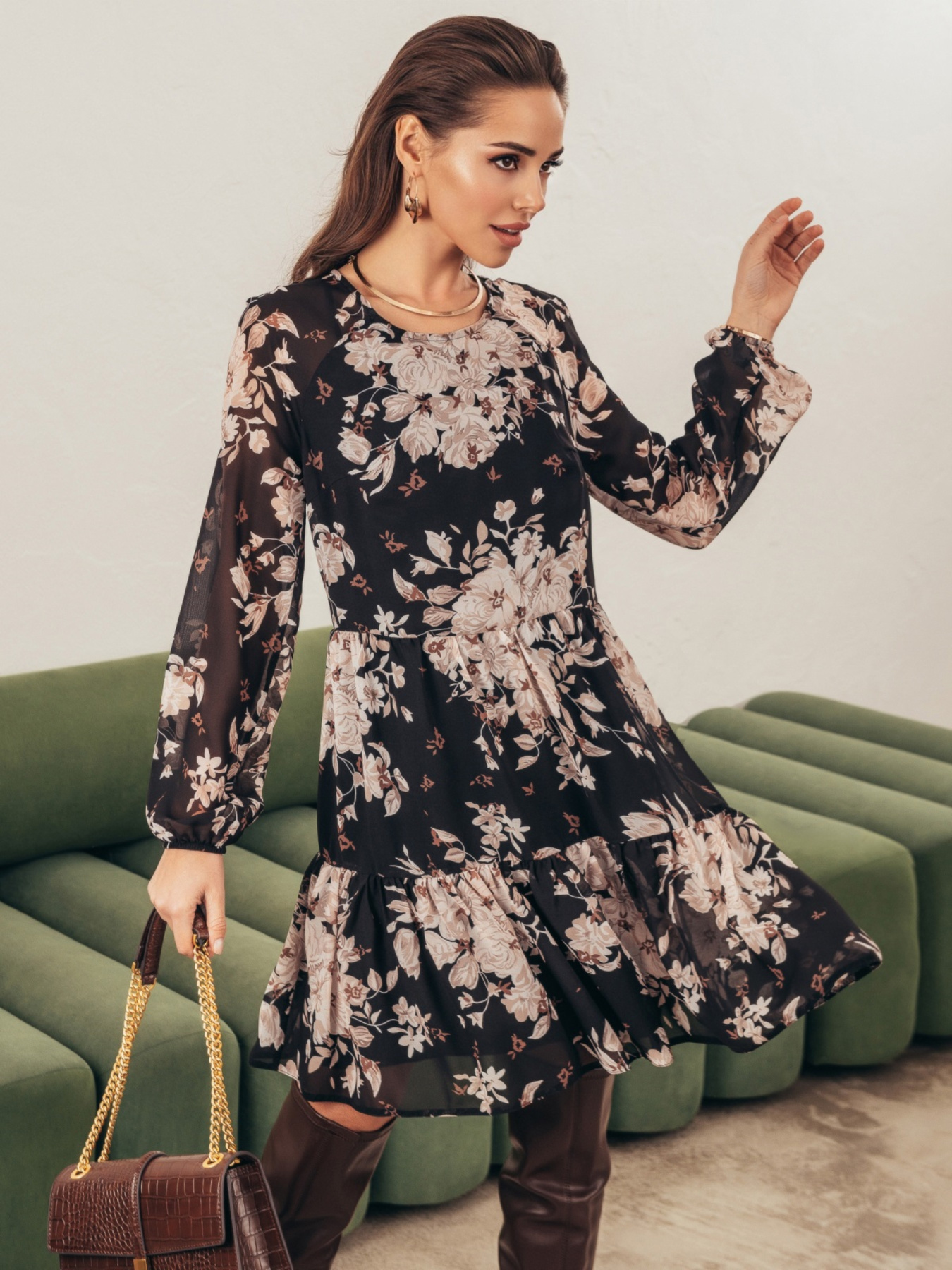 Платье мини Dressa модель 57833 Фото