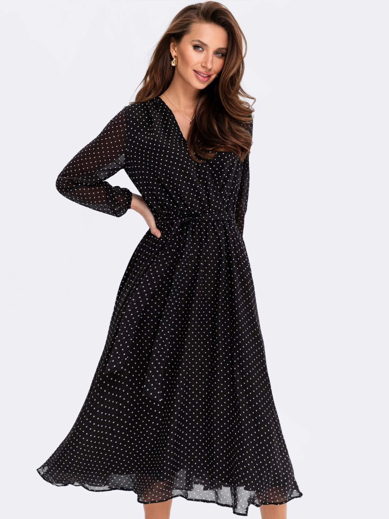 Платье миди Dressa модель 58252 Фото