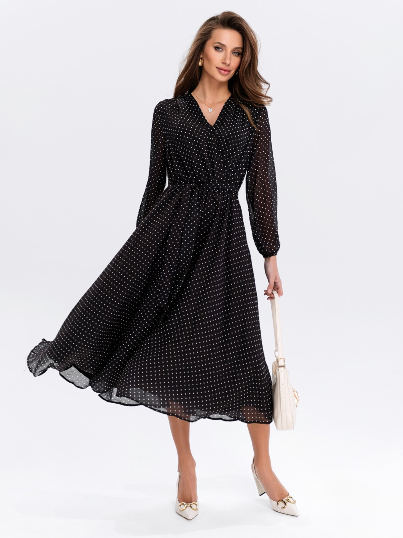 Платье миди Dressa модель 58252 Фото