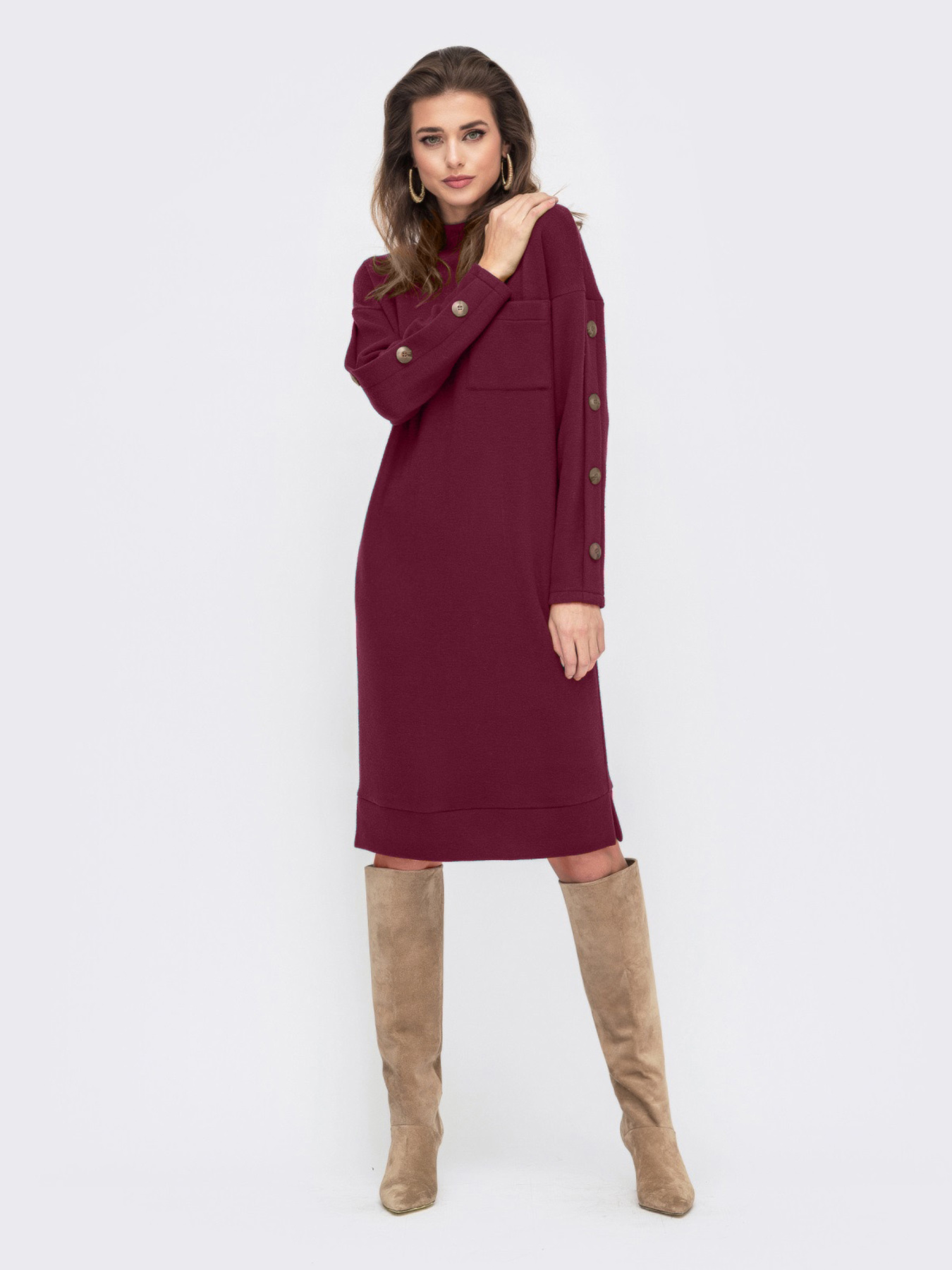 Платье миди Dressa модель 72408 Фото