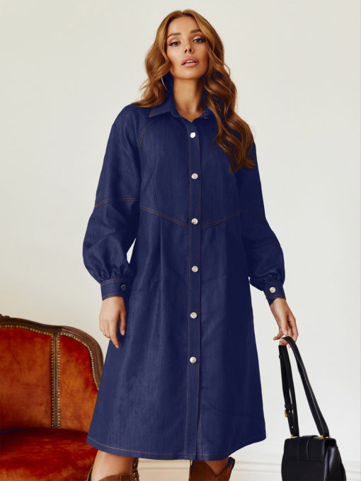 Платье миди Dressa модель 63918 Фото