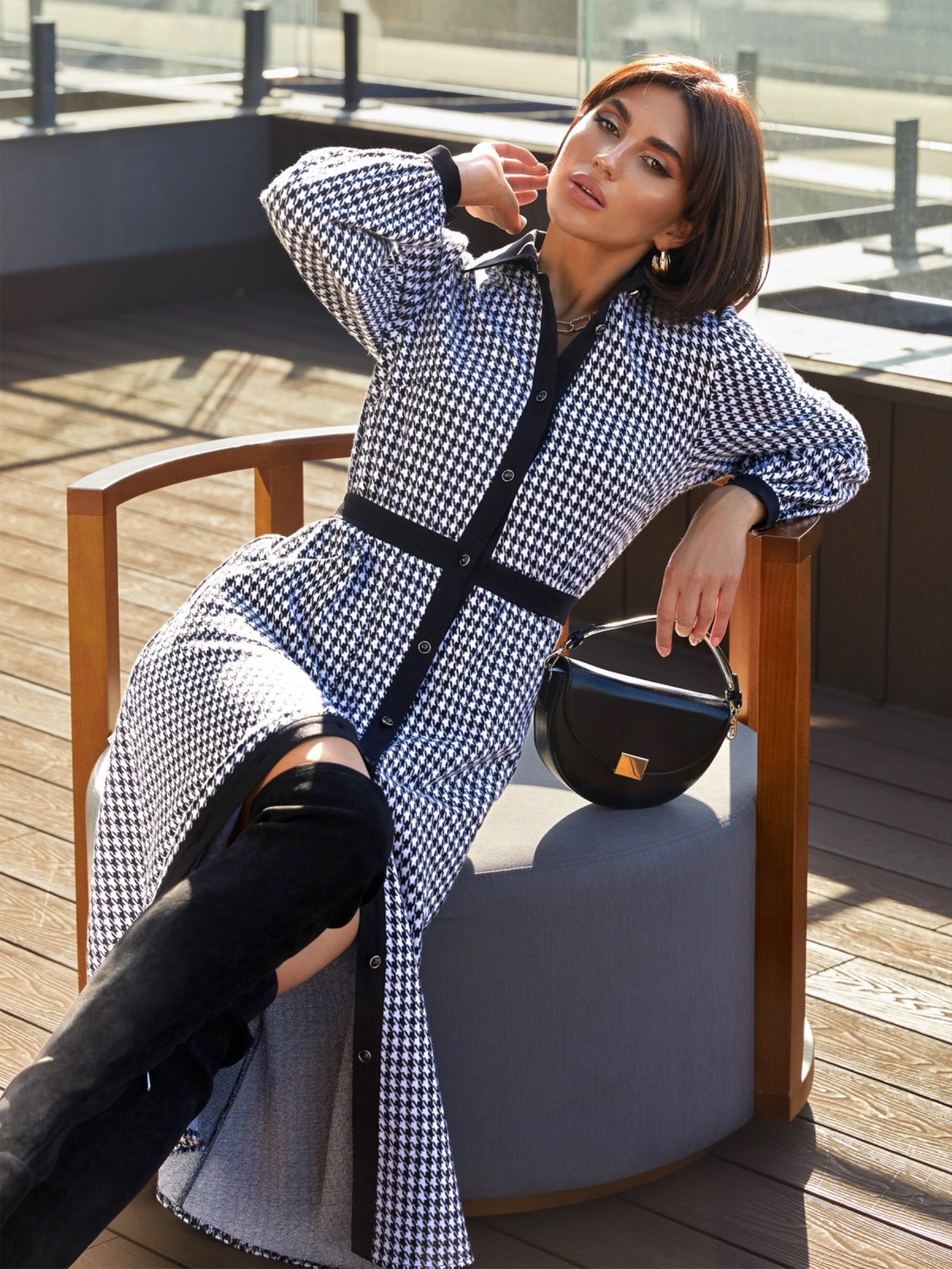 Платье миди Dressa модель 64652 Фото