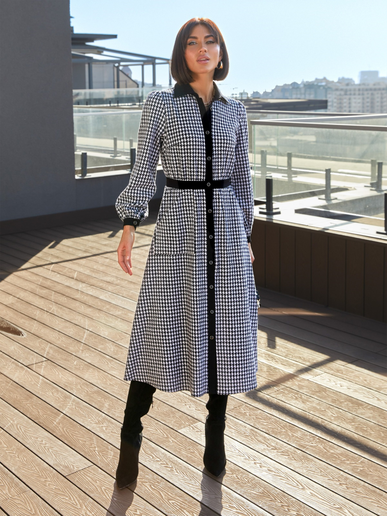 Платье миди Dressa модель 64652 Фото