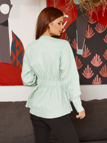 Блуза ISSA Plus модель SA-281_mint Фото