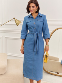 Платье миди Dressa модель 73628 Платье миди Dressa модель 73628 Фото