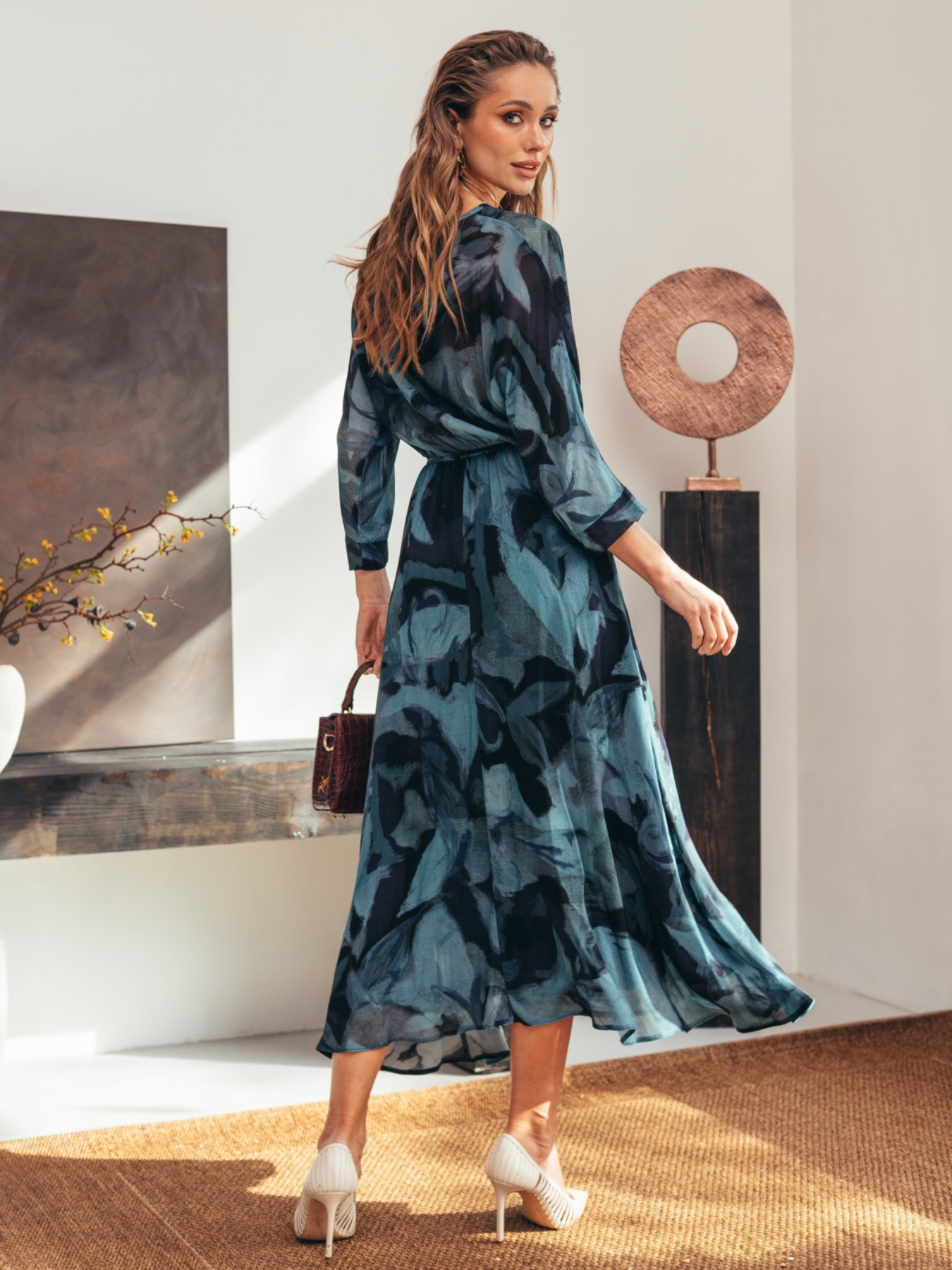 Платье миди Dressa модель 73629 Фото