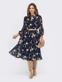 Платье миди Dressa модель 55060 Фото