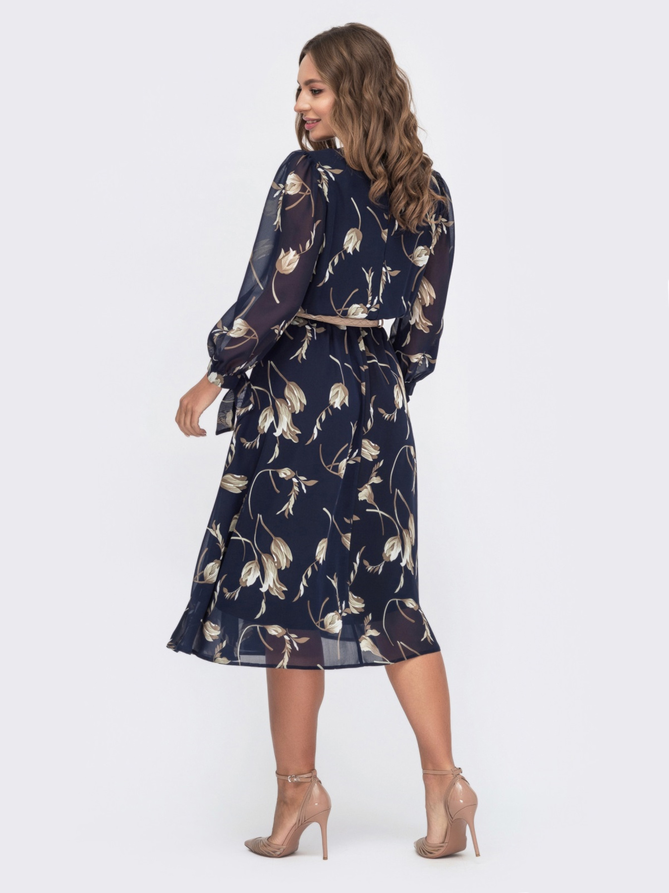 Платье миди Dressa модель 55060 Фото