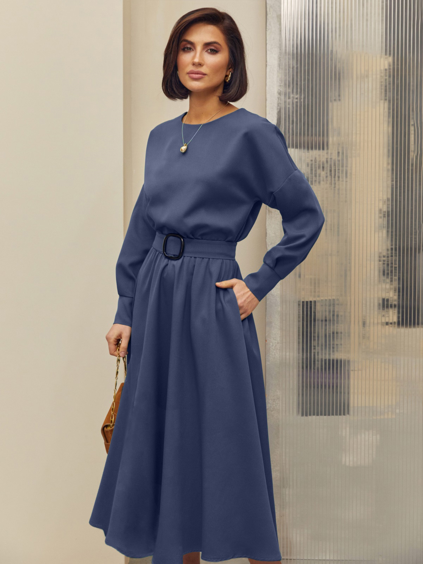 Платье миди Dressa модель 73258 Платье миди Dressa модель 73258 Фото