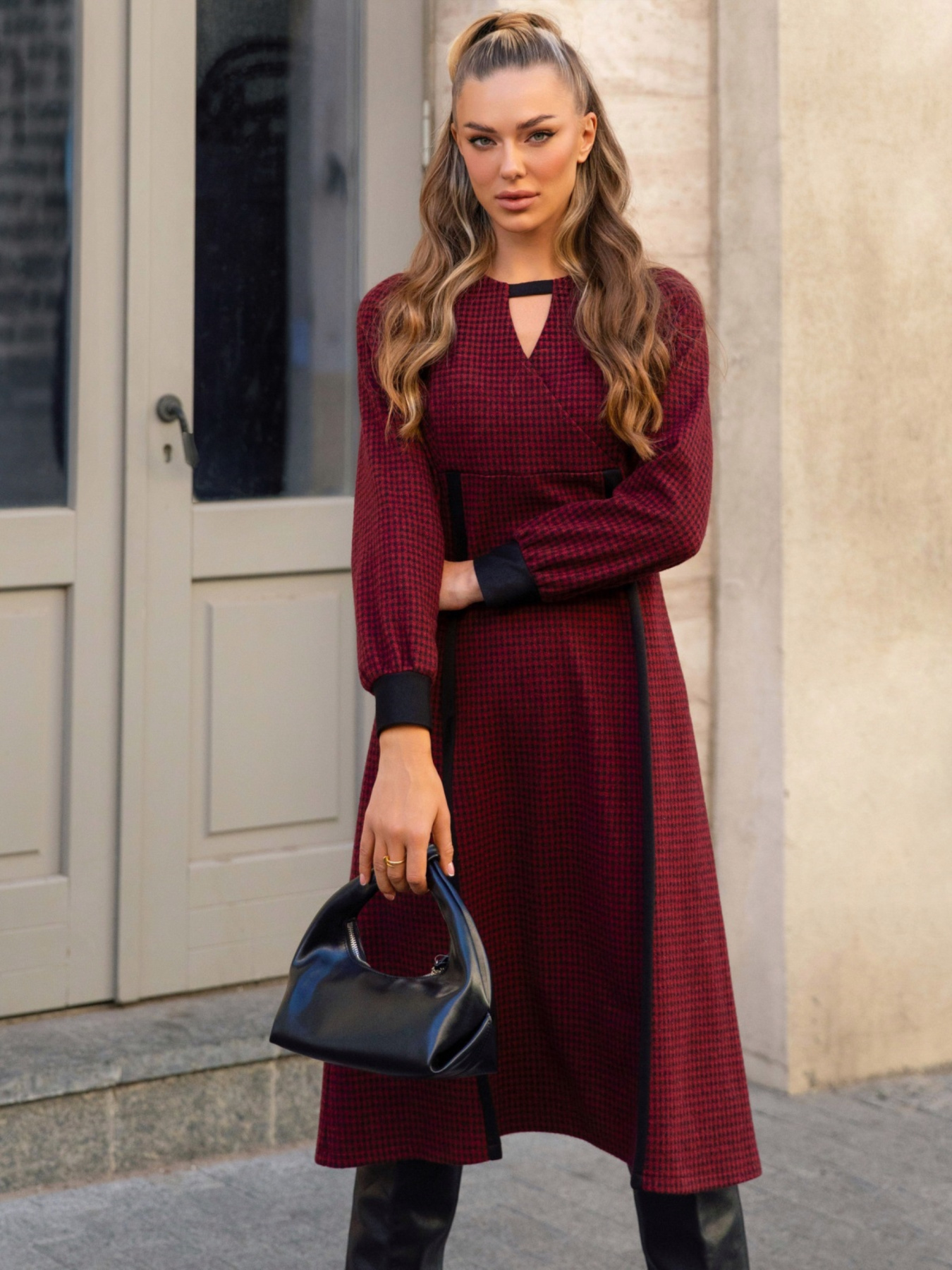 Платье миди Dressa модель 72102 Фото