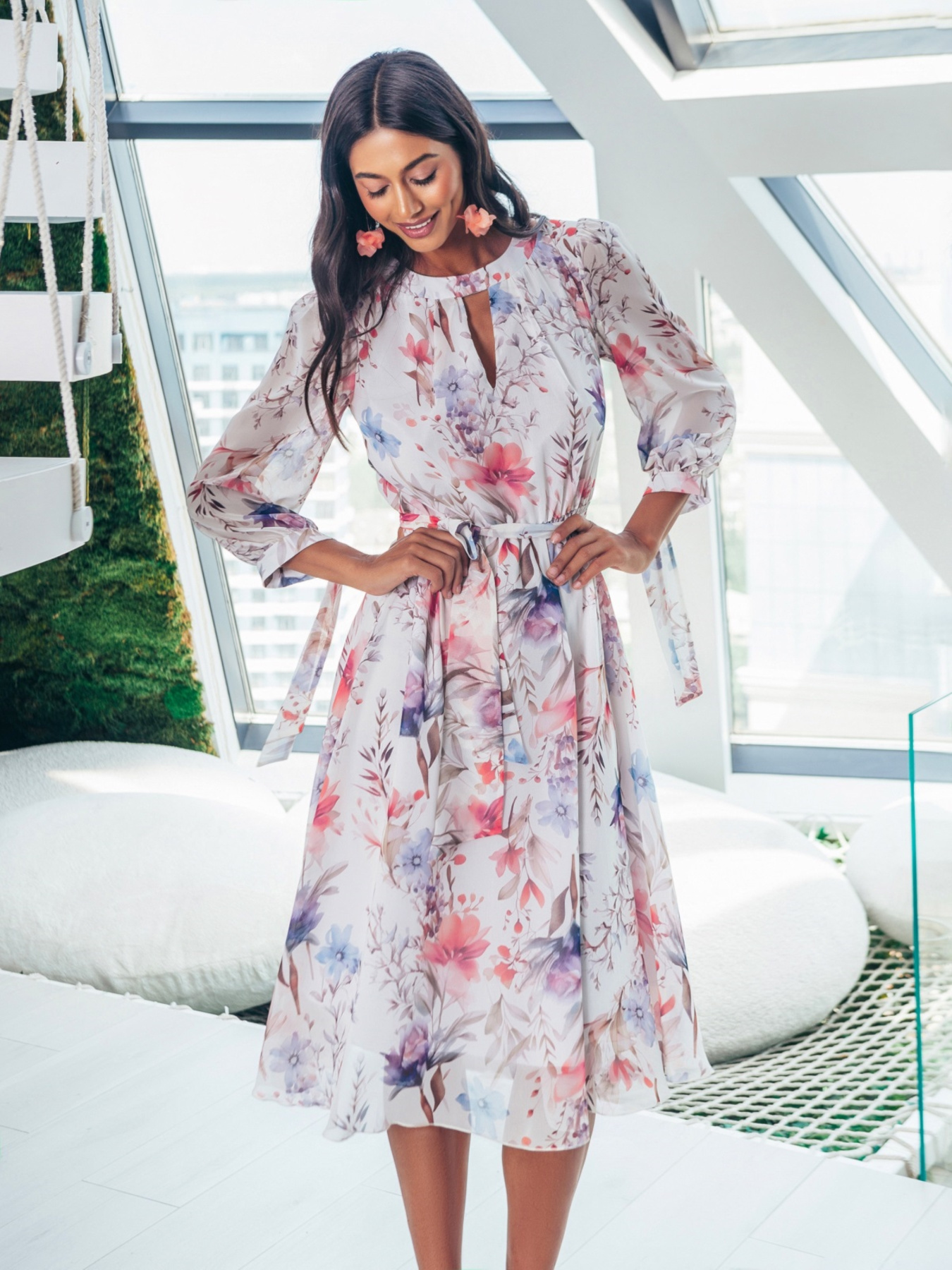 Платье миди Dressa модель 68988 Фото