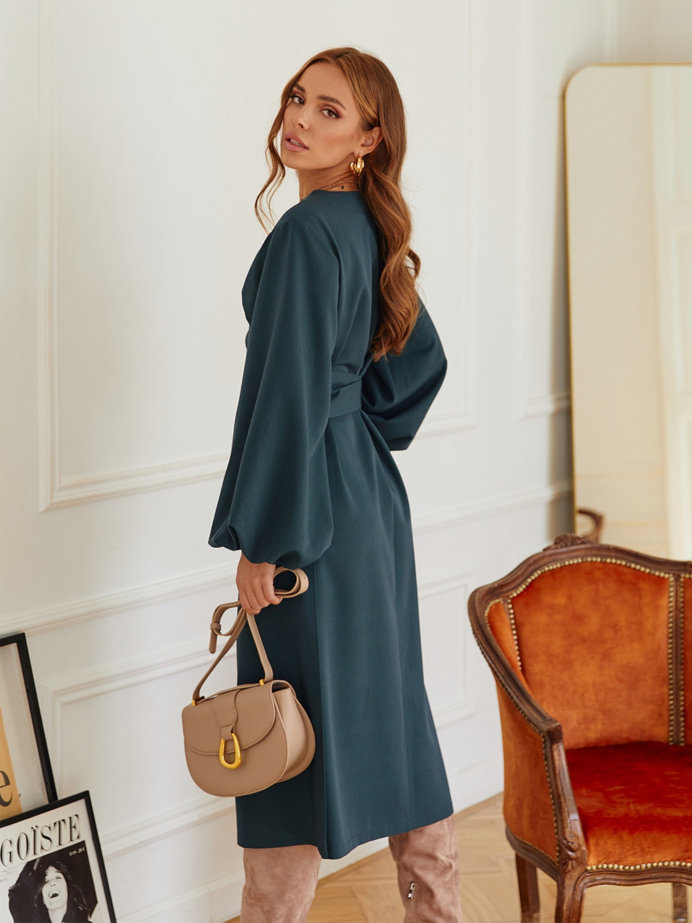 Сукня міді Dressa модель 63927 Фото