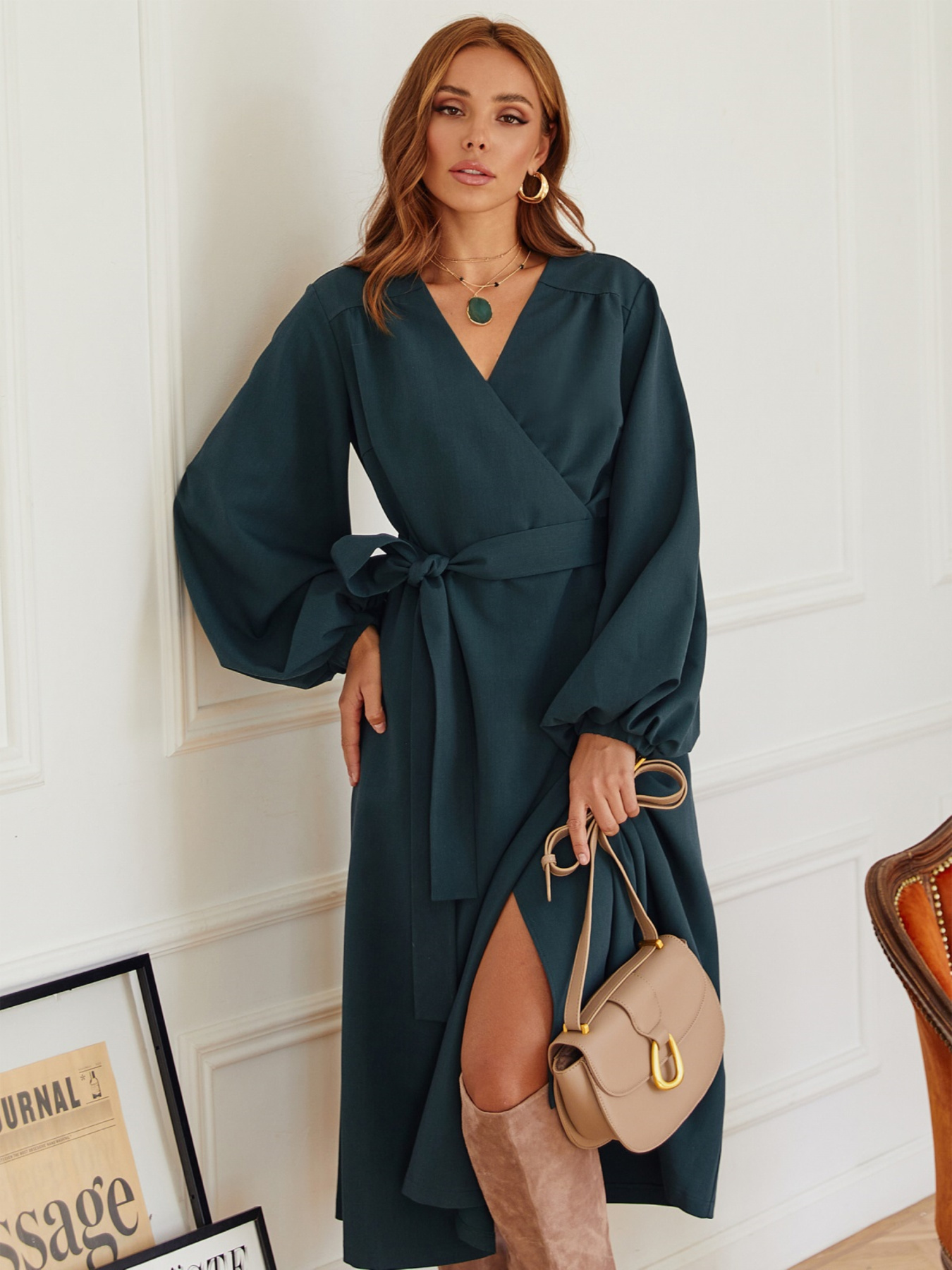 Сукня міді Dressa модель 63927 Фото