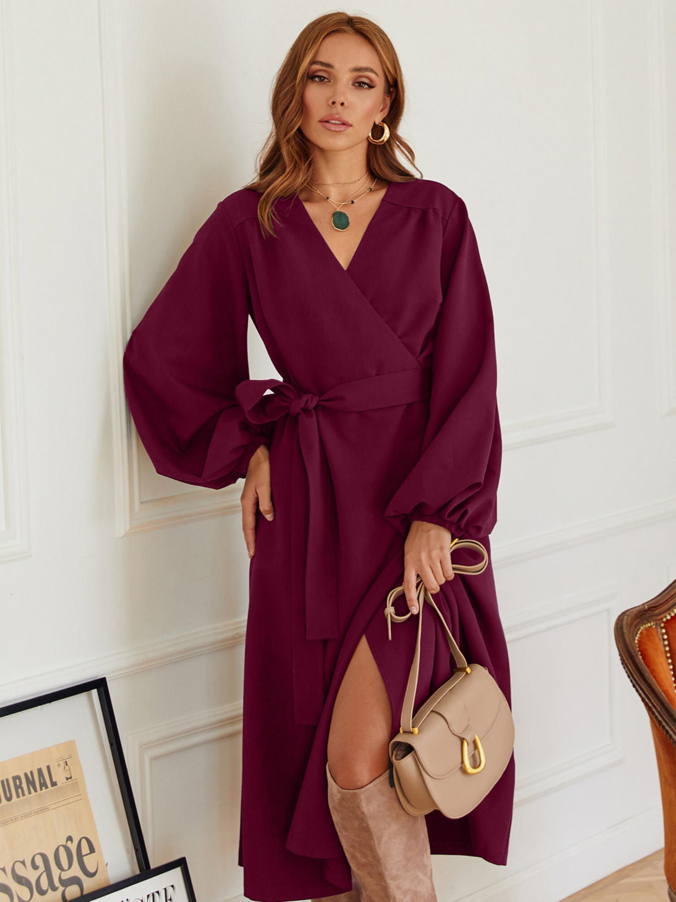 Платье миди Dressa модель 72307 Фото