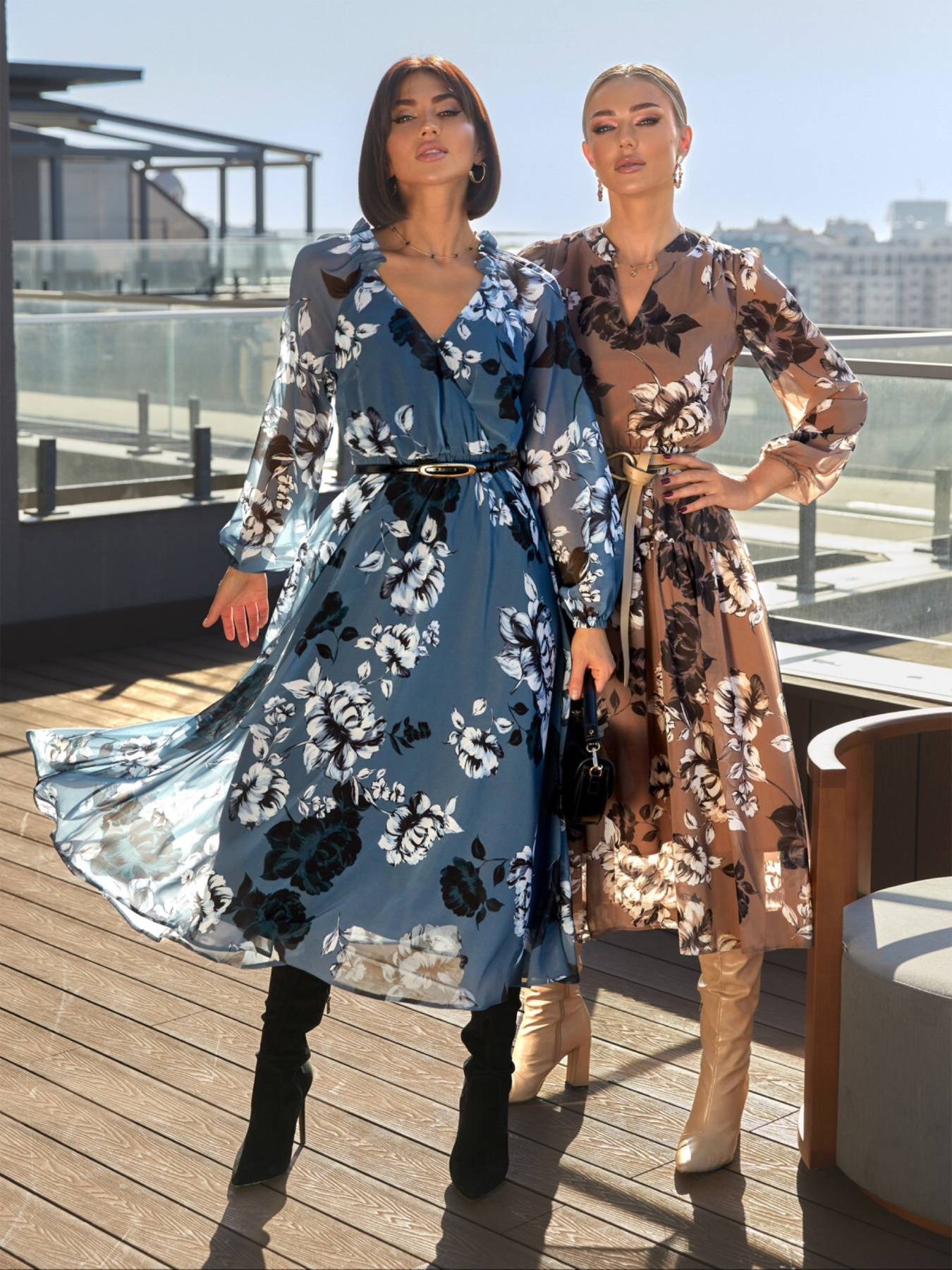 Платье миди Dressa модель 64737 Фото