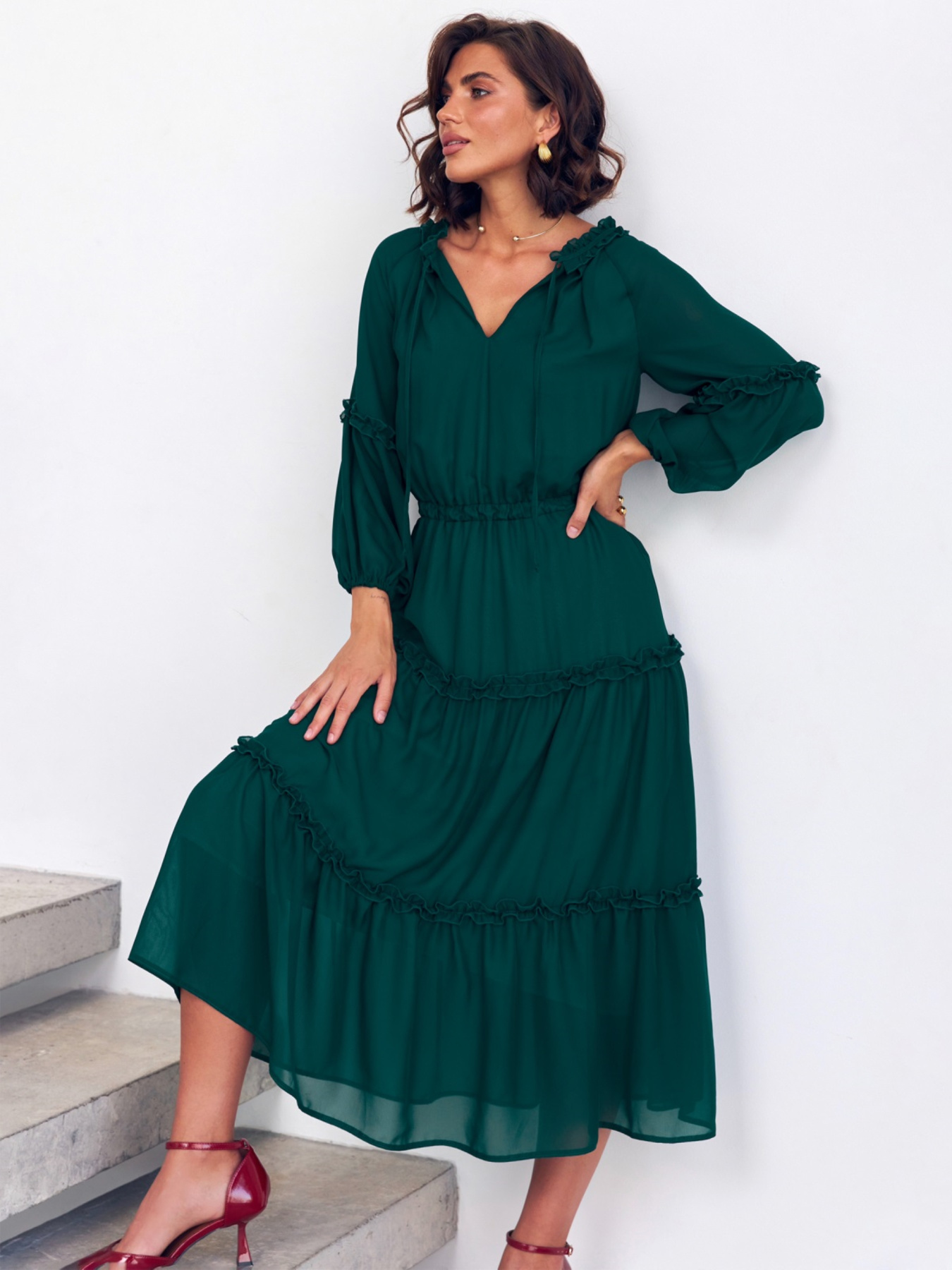 Сукня міді Dressa модель 70852 Фото