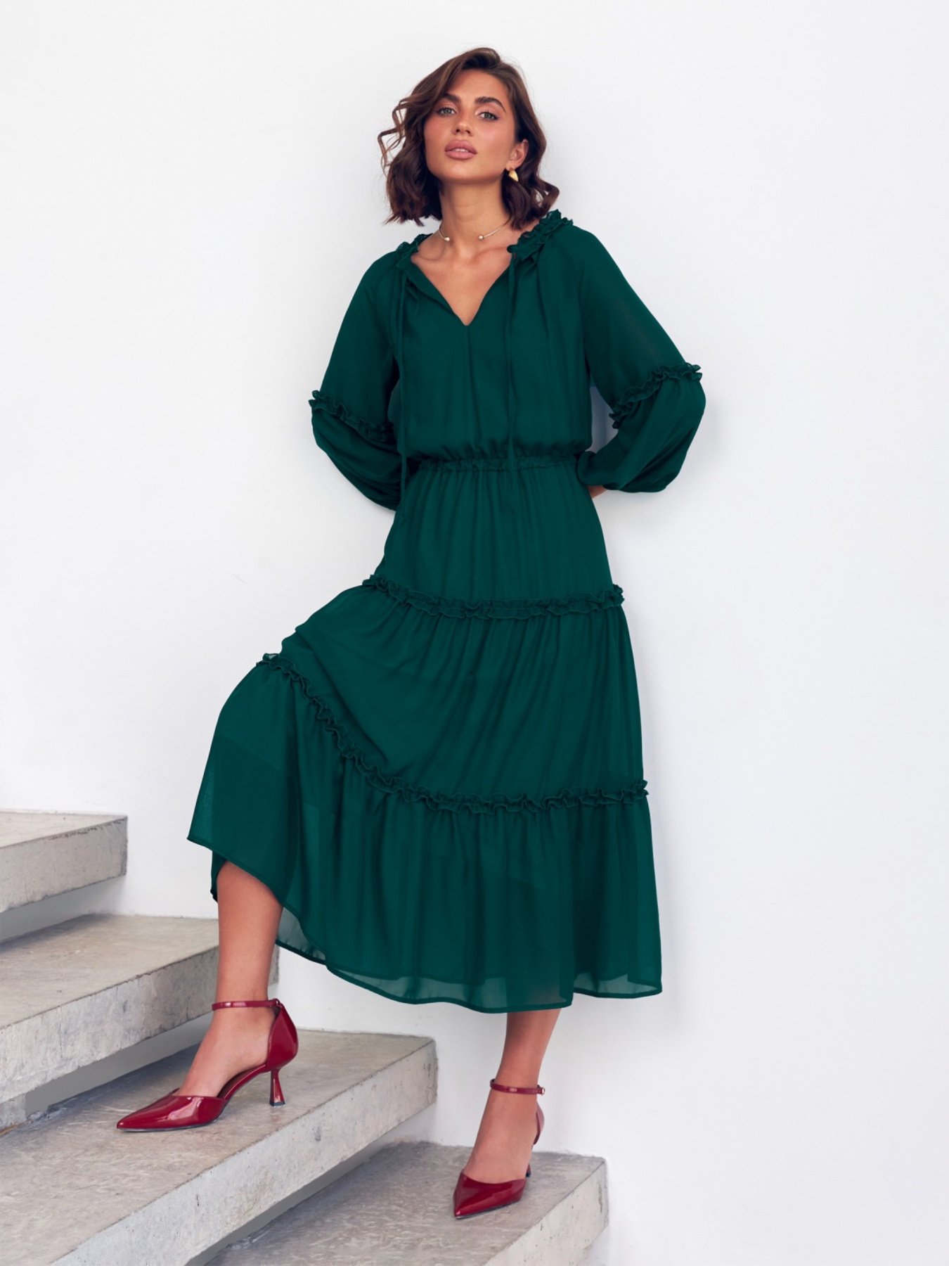 Сукня міді Dressa модель 70852 Фото