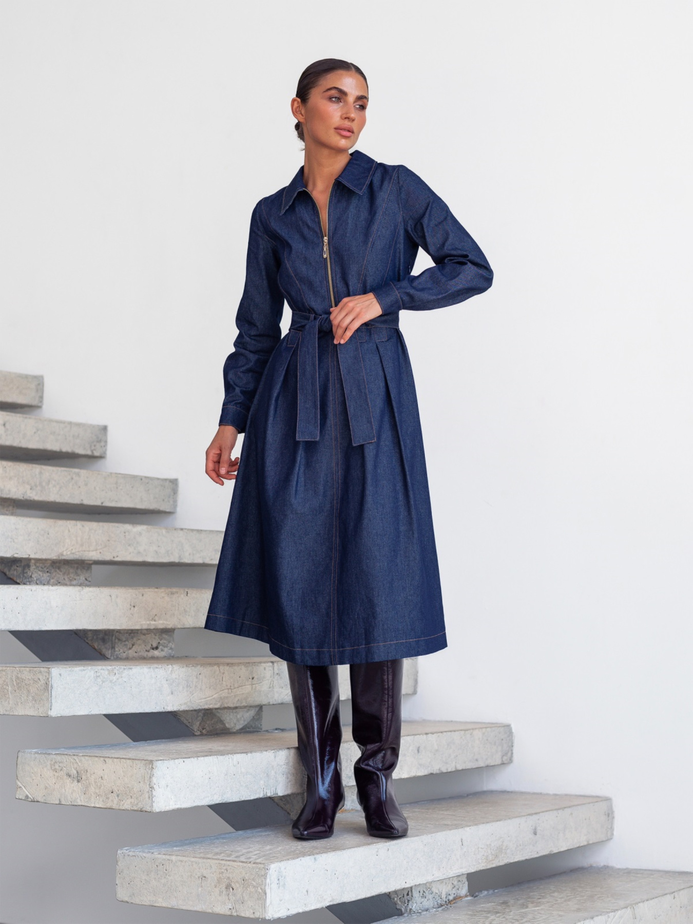 Платье миди Dressa модель 70860 Фото