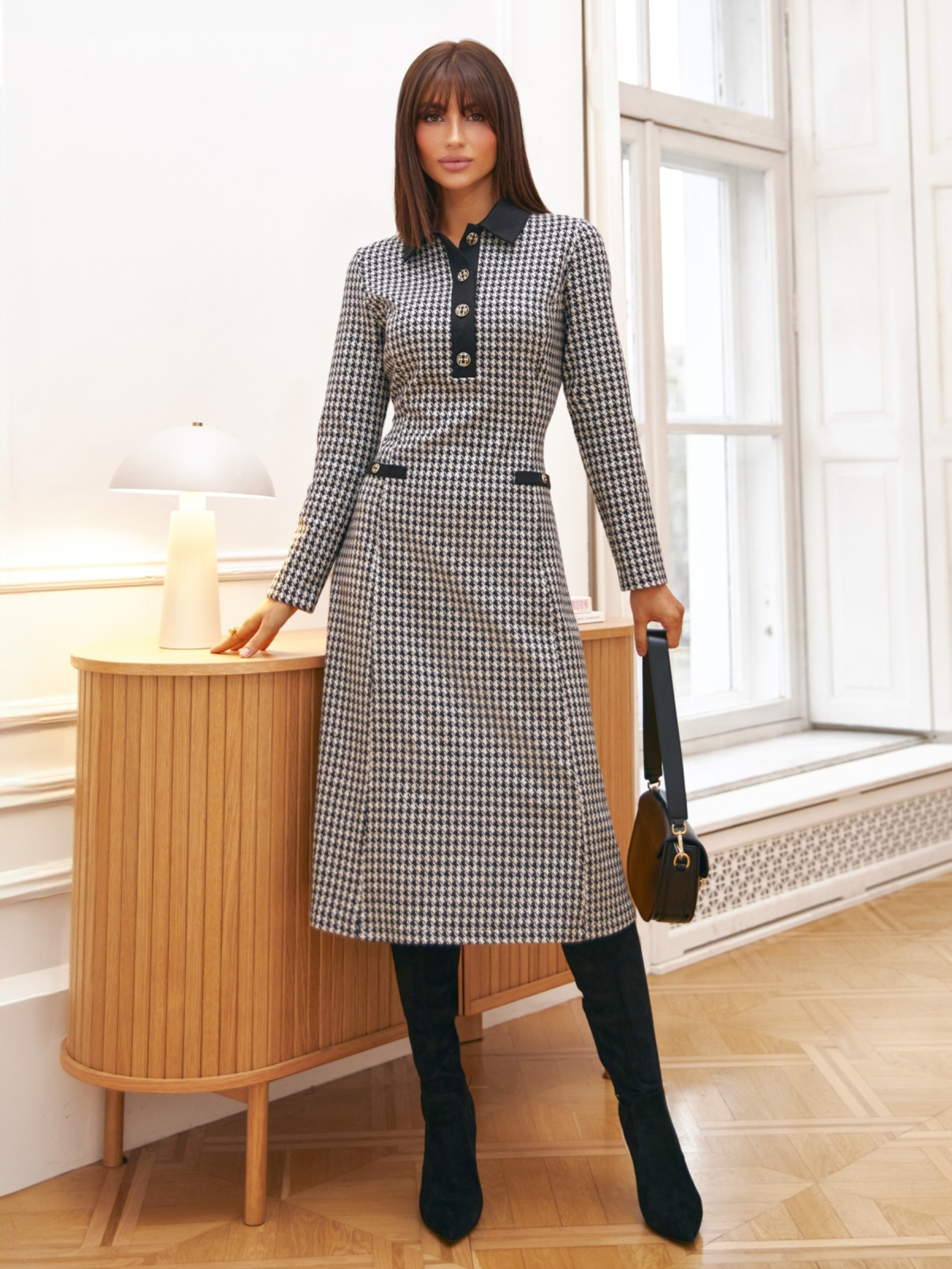 Платье миди Dressa модель 72542 Фото