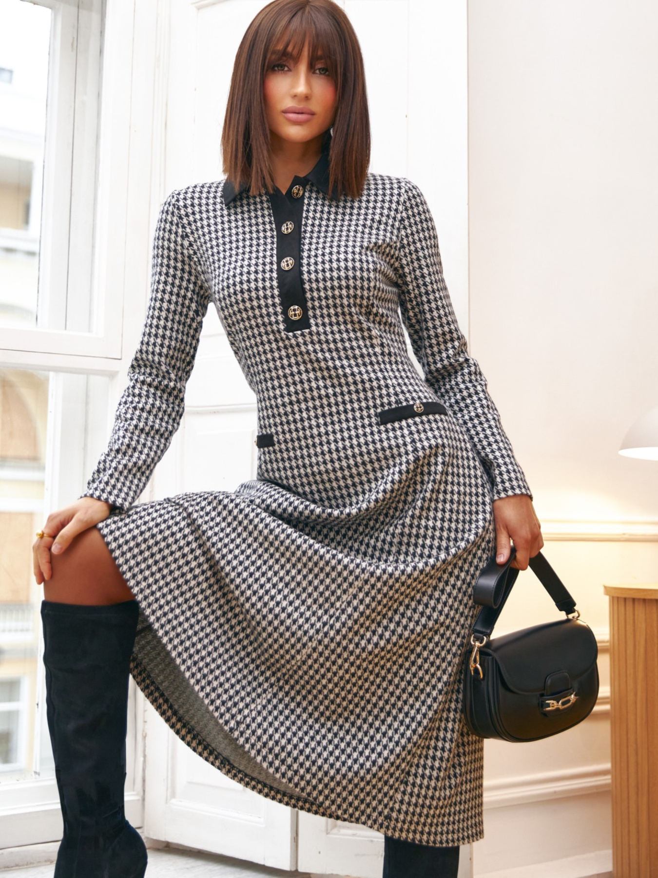 Платье миди Dressa модель 72542 Фото