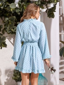 Платье мини ISSA Plus модель SA-282_mint Фото